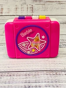 Vintage 1994 Barbie For Girls Stereo Cassette Player Hot Pink Starburst *READ - Picture 1 of 8