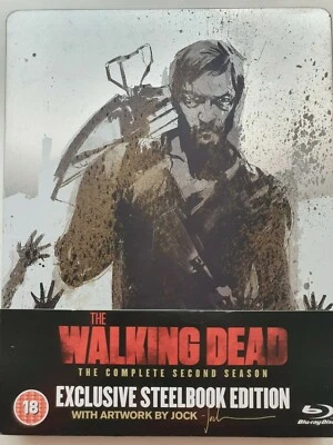 The Walking Dead: Season 2 Limited Ed. Blu - ray 2013 STEELBOOK GOOD CONDITION - Image 1 of 4