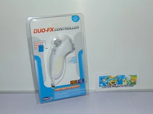 Datel Duo-FX Turbo White Wii Nunchuck Controller Nintendo Wii Wii U New Sealed - Picture 1 of 4