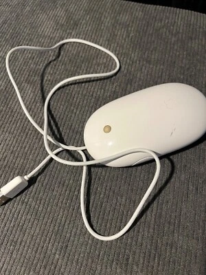 Original Apple Mighty Maus / Kabelgebunden  A1152 Weiß/Maus USB - Bild 1 von 2