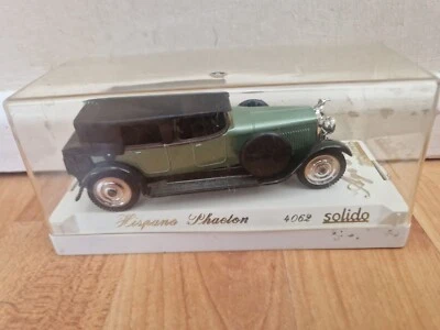 1/43 Solido Età D' - Classico Hispano Phaeton Met. Verde Diecast Auto Rif. 4062 - Immagine 1 di 3