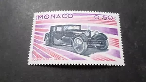 MONACO 1975 TIMBRE YVERT 1022 AUTOMOBILE VOISIN V 12 1930 neuf** MNH STAMP - Imagen 1 de 1
