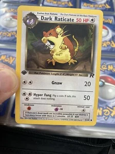 1. Auflage Pokemon DARK RATICATE 51/82 Team Rakete selten 1999 2000 - Bild 1 von 4