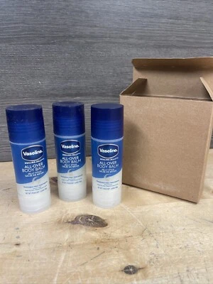 3 Pack Vaseline All Over Body Balm Jelly Stick, Travel Size 1.4 Oz Each New - Image 1 of 3