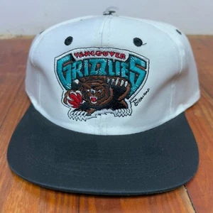 NOS Vintage 1994 Vancouver Grizzlies Snapback Hat Cap Competitor 90s - Picture 1 of 7