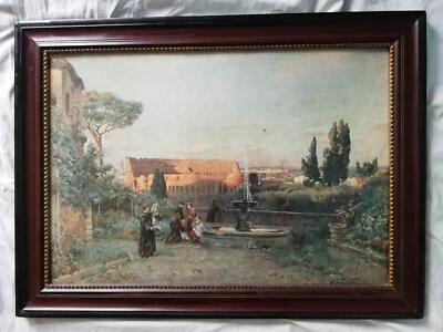 CARL WUTTKE, Kolosseum in Rom, gerahmt und unter Glas - Bild 1 von 4