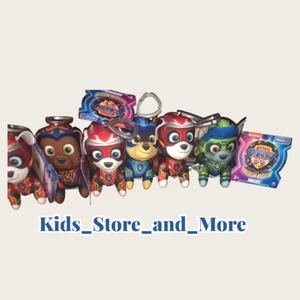 *NWT Paw Patrol MIGHTY MOVIE 4" Plush Backpack Clip - Picture 1 of 12