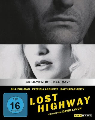 Lost Highway - 4K Ultra HD + Blu-ray / Limited Steelbook # UHD+BLU-RAY-NEU