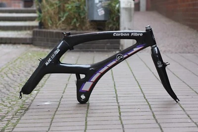 C4 Marte Carbon Fibre Monocoque MTB Frame / 46 cm / Black / 650C / No Shamal - Bild 1 von 4