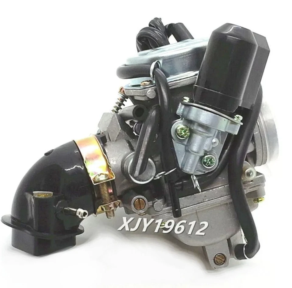 Gy6 Engine Carburetor Quanturm Zircon Helix Carbide Hammerhead 150cc Go Kart