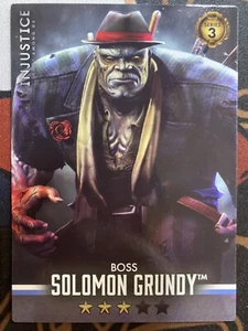 Raw Thrills Injustice: Gods Among Us Series 3 Solomon Grundy Boss #084 M/NM - Picture 1 of 4