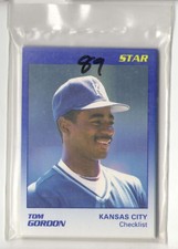1989 Star Player set - Tom Gordon (Royals)