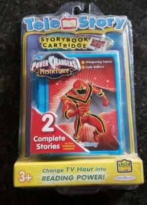 NOVO! Tele-Story-Book Power Rangers 2 Code Busters Mystic Force Whispering Voices - Imagem 1 de 4