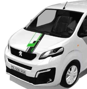 Se adapta a Peugeot Expert Gráficos Capó Rayas Cualquier Año Calcomanías Pegatinas - Imagen 1 de 4
