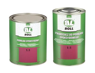 SET Boll 001417 + 001418 EP Epoxy Grundierung 1:1 + Härter 1,6 L | Füller 0,8 L  - Bild 1 von 4