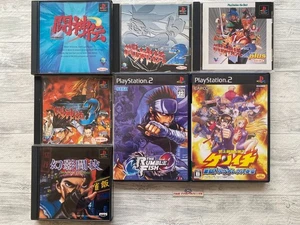 Juego SONY PS 1 2 Toshinden 1 2 & 2 plus & 3 & Genei Tougi & Rumble Fish & Kenichi - Imagen 1 de 16