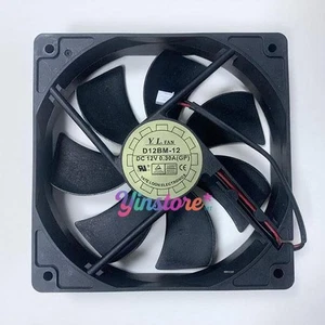 1 Pc. New Y.L.FAN D12BM-12 Chassis Cooling Fan 12025 DC12V 0.30A 12CM 2Pin - Bild 1 von 1
