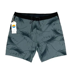 Vuori Knox Board Shorts 38 Blue Floral Beach Swim Outdoors Quick Dry Stretch 9" - Picture 1 of 10