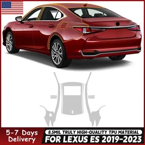 8.5Mil Sunroof Gloss TPU PPF Precut Paint Protection Film For Lexus ES 2019-2023 - Picture 1 of 19