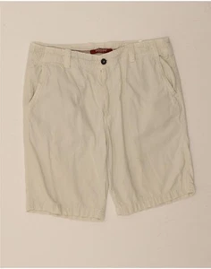 CARRERA Mens VERONA Chino Shorts W34 Large Off White Cotton EL04 - Picture 1 of 3
