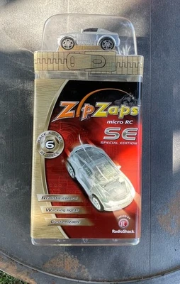 Radio Shack Zip Zaps Micro RC Prata Ford Mustang GT Concept - Edição Especial - Imagem 1 de 4