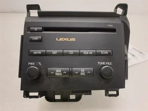 11-12 LEXUS CT200H RADIO/STEREO RECEIVER UNIT ASSEMBLY  - Picture 1 of 12