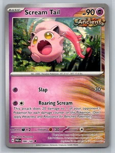 Scream Tail #086/182 SV04: Paradox Rift Uncommon - Pokemon Cards AA6 - Picture 1 of 2