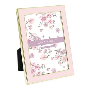 4x6 White Enamel, Silver Metal Edge Picture Frame with Easel, Made for Tablet... - Picture 1 of 7