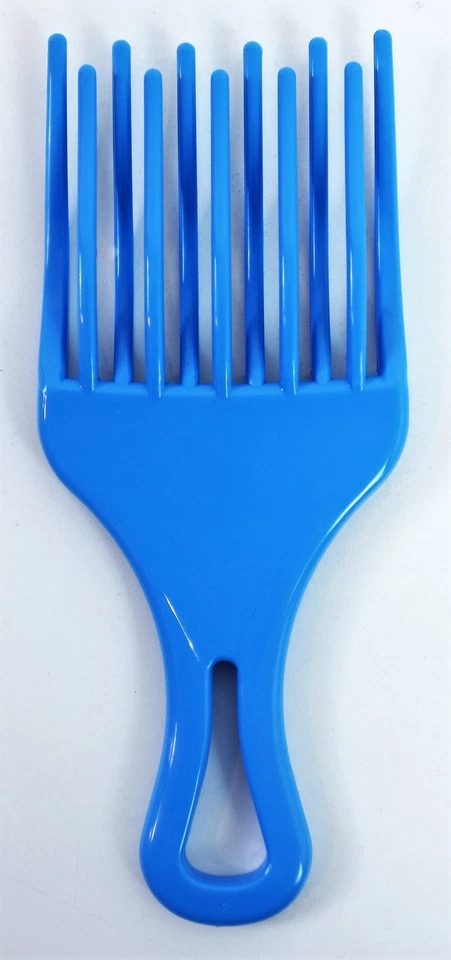 10x PETTINE DENTI LUNGHI PER CAPELLI RICCI MOSSI AFRO NUOVO PARRUCCHIERE - Immagine 1 di 1