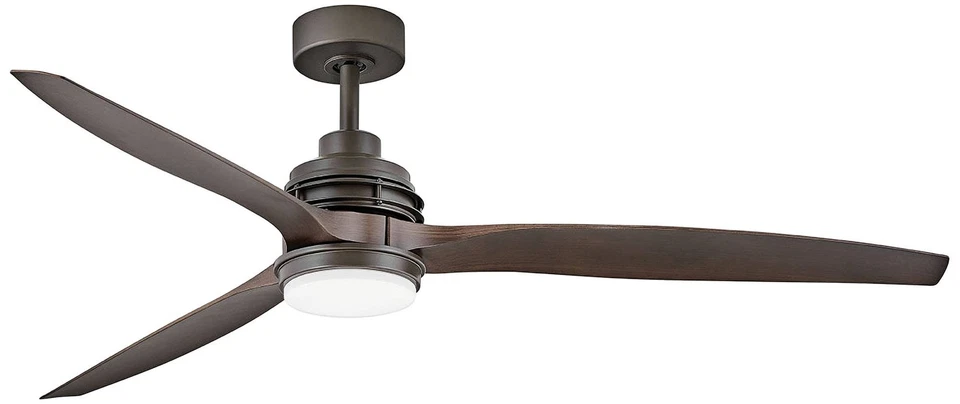 60" Hinkley Artiste Matte Bronze LED Wet-Rated Smart Ceiling Fan - Image 1 of 1