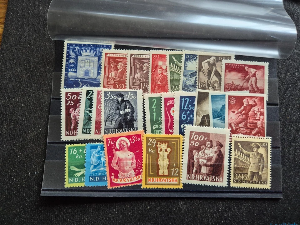Croacia 1942-1944 MNH Lote Cat E40 Foto 1 de 1
