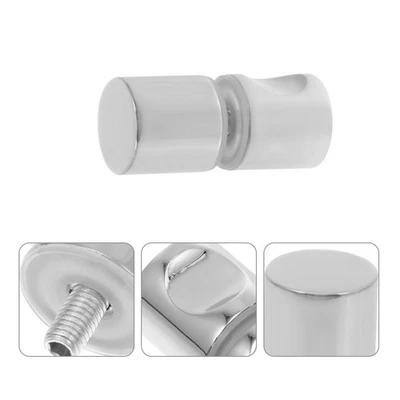 1 stück dauerhafter bad türgriff türknopf zubehör für badezimmer (silber) - Bild 1 von 4