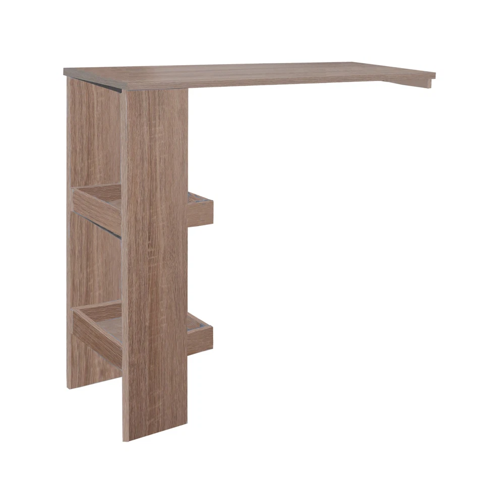 Bartisch Thekla Küchentisch Wandmontage 2 Regalfächer HTI-Line - Bild 1 von 1