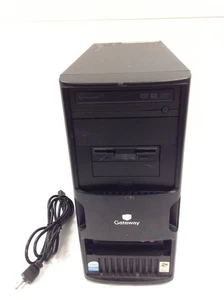 Gateway E-4500D Desktop Tower Intel Pentium 4 HT 3.0GHz 512MB RAM DVD-RW WORKING - Picture 1 of 11