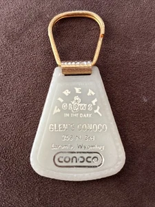 Llavero De Colección Conoco Glen’s Laramie Wyoming Fire Fly Llavero Llavero - Imagen 1 de 2