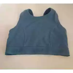 Sujetador deportivo Aeri talla M azul polvoriento cómodo entrecruzado - Imagen 1 de 4