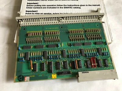 SIEMENS 6ES5420-3BA11,32 POINT 24VDC 6ES5-420-3BA11,C79040-A92-C192187,Ec - Image 1 of 4