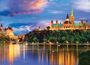 Eurographics Ottawa - Parliament Hill 1000 Piece Jigsaw Puzzle - Picture 1 of 2