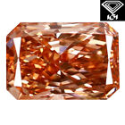 IGI Certified Fancy Vivid Pink CVD Diamond 1.27 ct Rectangular (7 x 5 mm) VS2