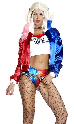 Sexy Forplay Crazy In Luv Suicide Squad Harley Quinn Comic Villain Costume  - Image 1 of 3