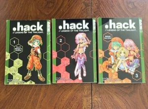 .hack Legend of the Twilight Manga Band 1-3 Komplettsatz - Bild 1 von 3