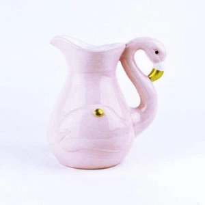 NEW! Light Pink Flamingo Pitcher from 8 Oak Lane - Picture 1 of 1
