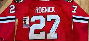 Chicago Blackhawks JEREMY ROENICK JERSEY signed autograph JSA PHOTO PROOF - Picture 1 of 6