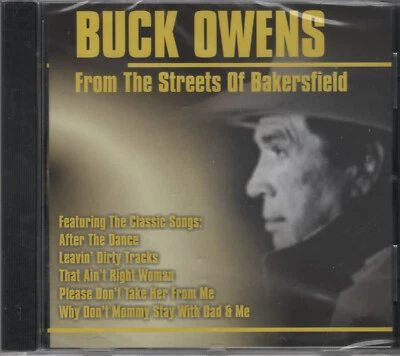 BUCK OWENS, CD "FROM THE STREETS OF BAKERSFIELD" NEW SEALED - Imagem 1 de 2