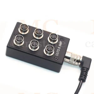 Power Hub Splitter Box HRS 4Pin 1 to 6 For Sound Device 633/644/688 Lectrosonics - Picture 1 of 10