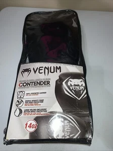 VENUM Contender Boxhandschuhe 14oz - Schwarz (brandneu) - Bild 1 von 3