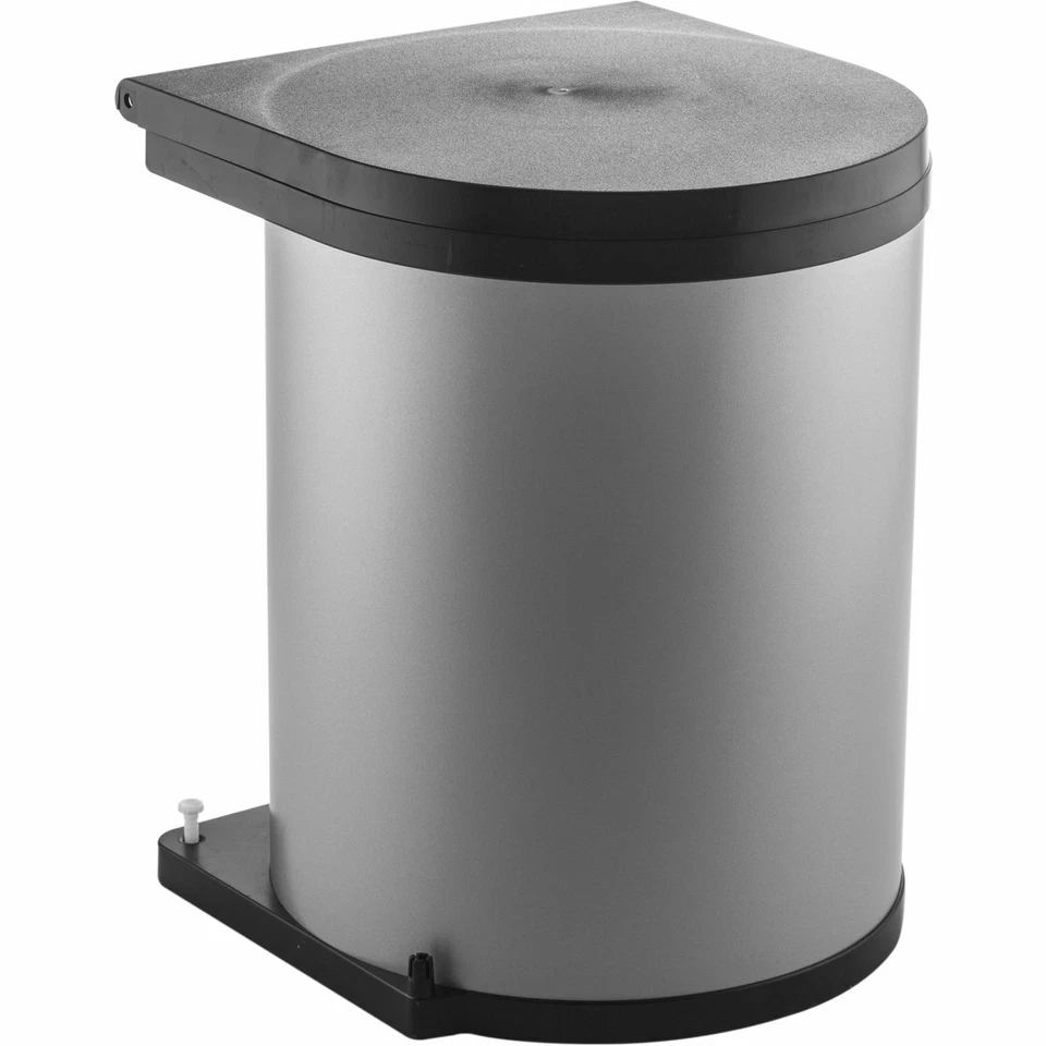 WESCO Rondo 13L Einbau-Mülleimer - Silber