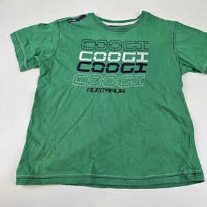 Boys Coogi Embroidered  t-shirt Green Australia Size medium M Teen Boy Youth - Picture 1 of 9