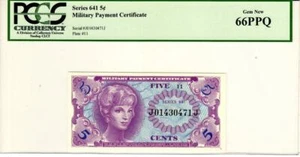 Series 641 5¢ First Printing PCGS Gem New 66PPQ.- LOOKS AMAZING!!! - Picture 1 of 1
