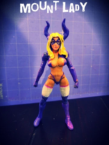 My Hero Academia Mount Lady Custom Action Figures 6-in Cover